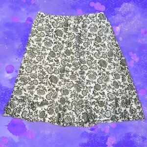 Eddie Bower - Patterned Midi Skirt